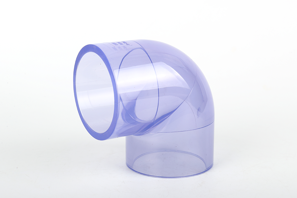 天涯透明 90 度弯头